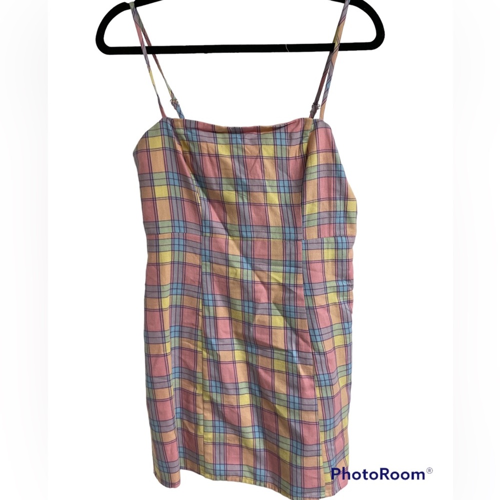 Plaid F21 dress